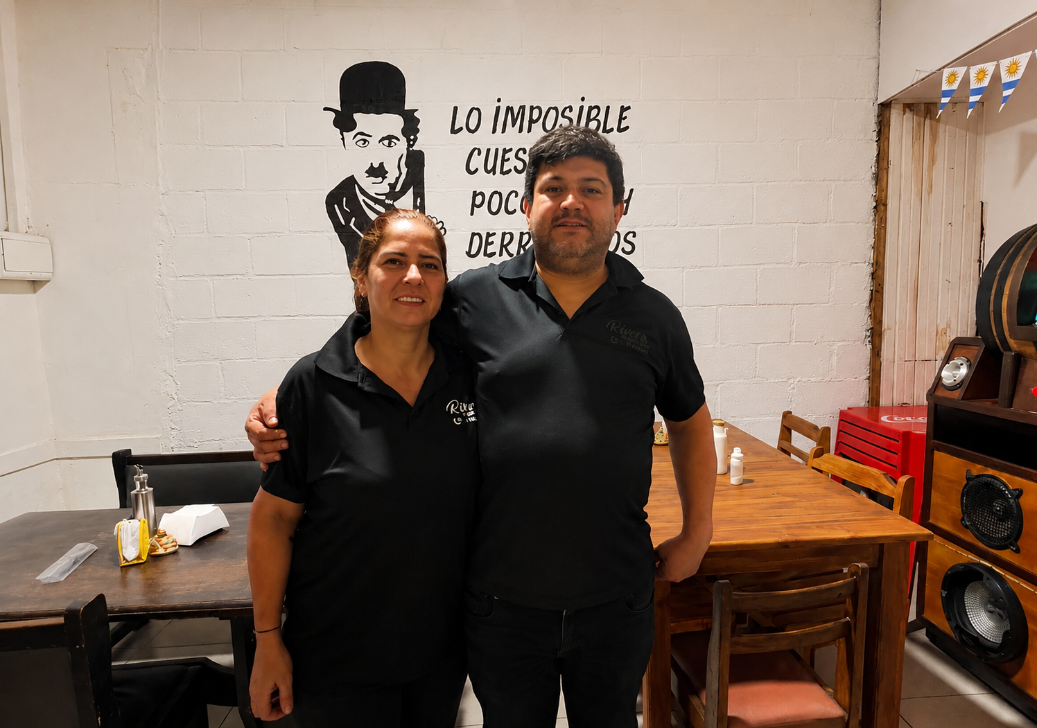 Ambiente cálido y tradicional de Parrillada Rivera